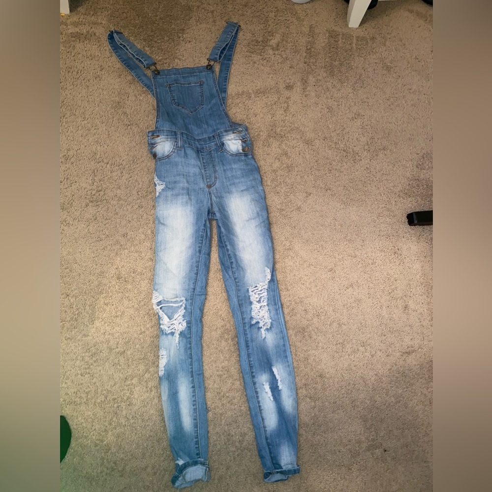 denim overalls